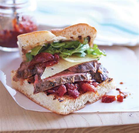 Flank Steak Sandwiches With Tomato Chutney Williams Sonoma Taste