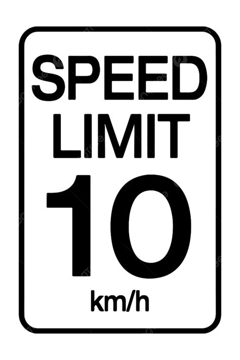 Speed Limit Sign Vector Design Images Speed Limit Road Sign Isolated