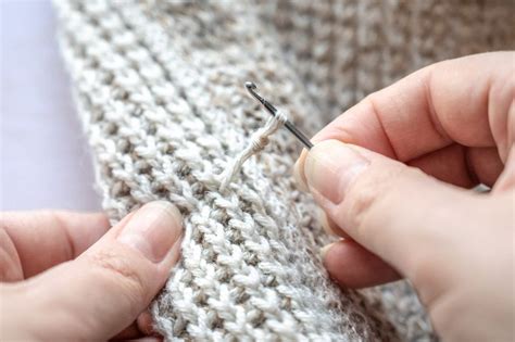 How To Fix A Snag In A Sweater Or Knitted Fabric