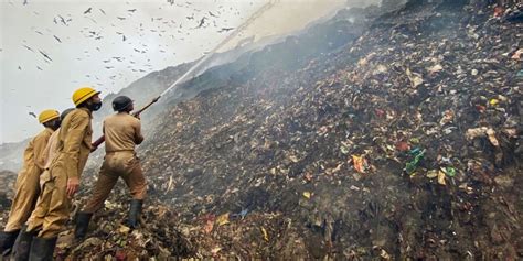 Ghazipur Landfill Fire: 'Not Spontaneous, BJP Leaders Planned it ...