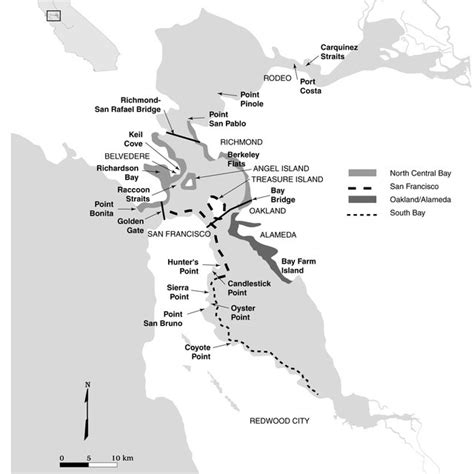 Pacific herring spawning regions within San Francisco Bay. | Download Scientific Diagram