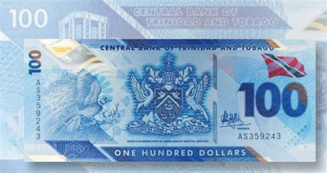 Trinidad And Tobago Convert 100 Note To Polymer