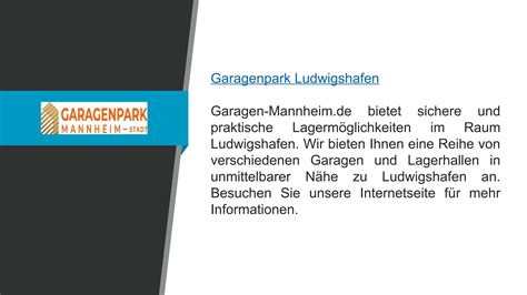 Garagenpark Ludwigsburg By XXL Garagenpark Mannheim Stadt Issuu