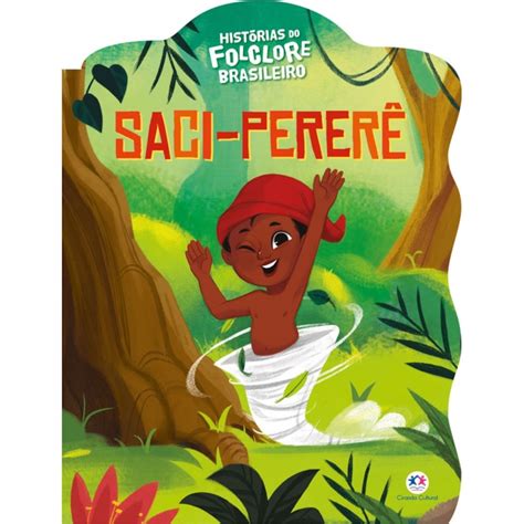 Livro Grampeado Saci-Pererê - Ciranda Cultural