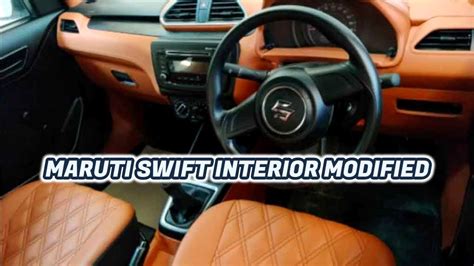 Maruti Swift Interior Modification Seat Covers Born Creator Youtube