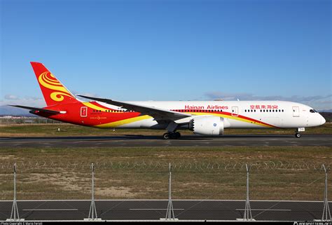 B Hainan Airlines Boeing Dreamliner Photo By Mario Ferioli