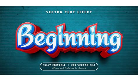 Text Effect Beginning Text Style Graphic By Arroyan Art Creative