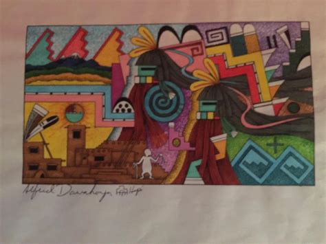 Original Hopi Indian Art Drawings | #1888272716