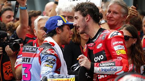 MotoGP Bos Ducati Bicara Persaingan Bagnaia Dengan Enea Di Dalam Tim