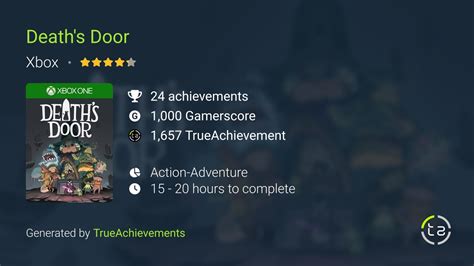 Death's Door Achievements | TrueAchievements