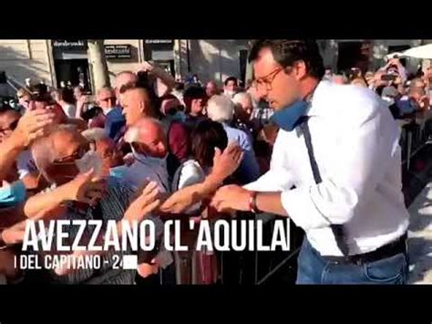 Salvini Accolto Ad Avezzano L Aquila 24 06 20 YouTube