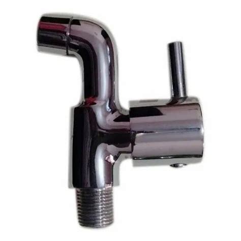 Wall Mounted Brass Short Body Bib Tap For Bathroom Fitting At Rs