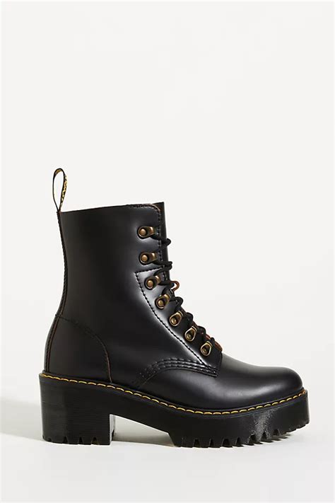 Dr Martens Leona Platform Lace Up Boots Anthropologie