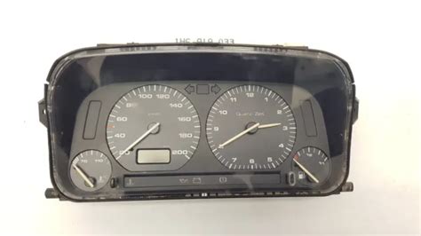 VW VOLKSWAGEN GOLF MK3 LHD Compteur De Vitesse Tableau Bord 1H6919033