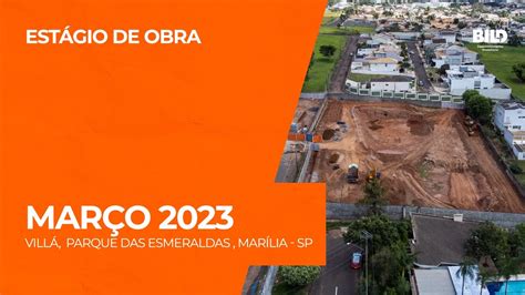 Villá Estágio de obra Março 2023 YouTube