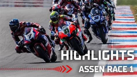 Worldsbk Race Highlights Dutch Round Youtube