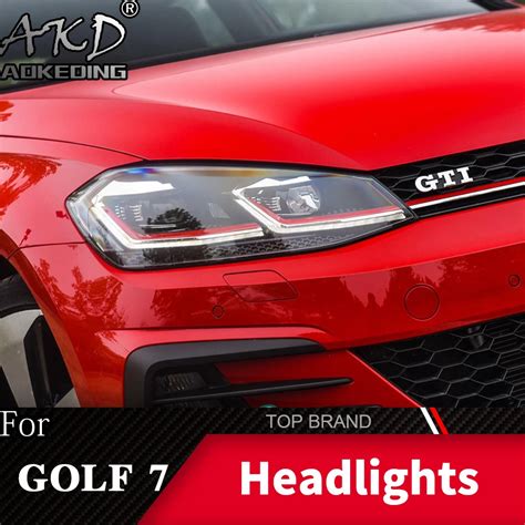 Head Lamp For Vw Golf Mk Headlights Golf R Line Design Fog