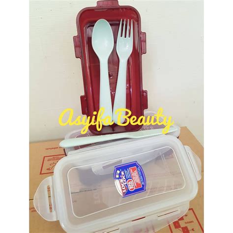 Jual Lock N Lock Lunch Box Set Tempat Makan Kotak Makan Lock