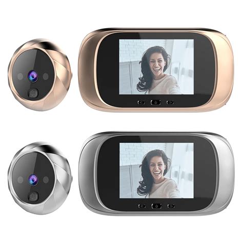 Inch Lcd Color Screen Digital Doorbell Degree Doorbell Digital