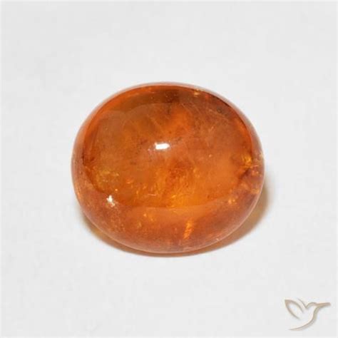 Pierre précieuse de grenat spessartite orange de 3 68 carats à vendre