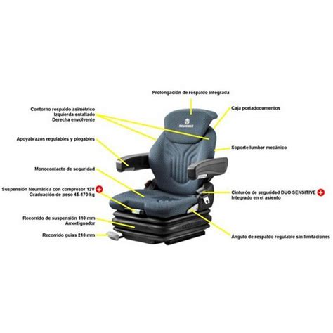 Grammer Primo Xl Forklift Seat Tymbia Solutions Sl