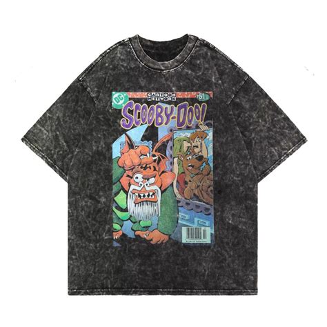 Jual Daxdexter Scooby Doo Super Scarefest Oversized T Shirt Stone