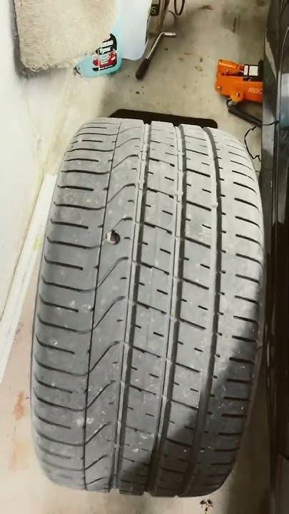 4 Week Old Jaguar F Type Tyre Ruined Youtube