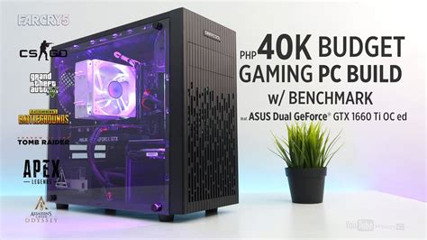 Vlog 40k Budget Gaming Pc Build I3 9100f Asus Dual Geforce® Gtx 1660 Ti Oc W 7 Game