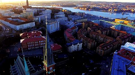 Sweden Gothenburg A Birdseye View By Max K One More