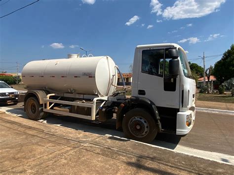 Rio Sono Prefeito Itair Martins Comemora Recebimento De Caminh O Pipa