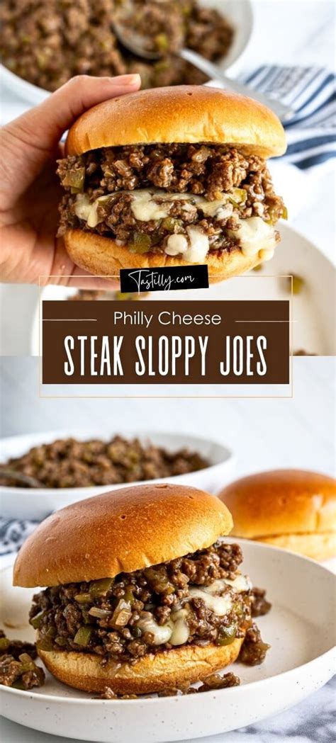 Minute Philly Cheese Steak Sloppy Joes Recipe In Philly