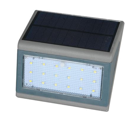 Lámpara Solar LED para pared 5W Paneles Solares y Electricidad