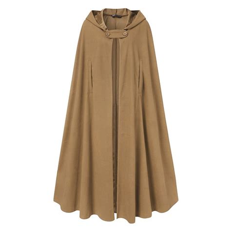 ZANZEA Winter Hooded Solid Cloak Poncho Coat Autumn Women Long Cape