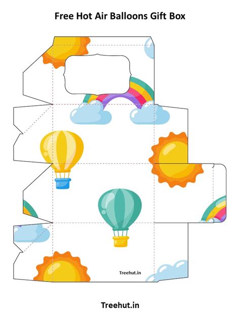 Hot Air Balloon Free Printables