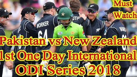 Pakistan Vs New Zealand St Odi Highlights Fakhar Zaman Runs