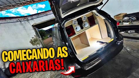 MONTANDO AS CAIXARIA DO SOM AUTOMOTIVO DA SW4 YouTube