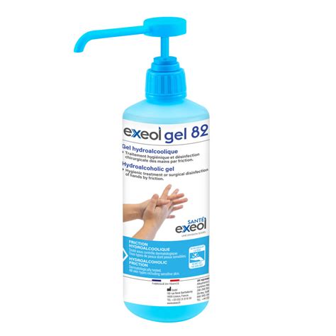 Exeol Gel 82 Gel Hydroalcoolique