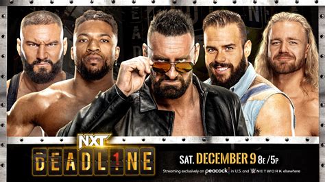 Ver Wwe Nxt Deadline Horarios Y Cartelera En Vivo