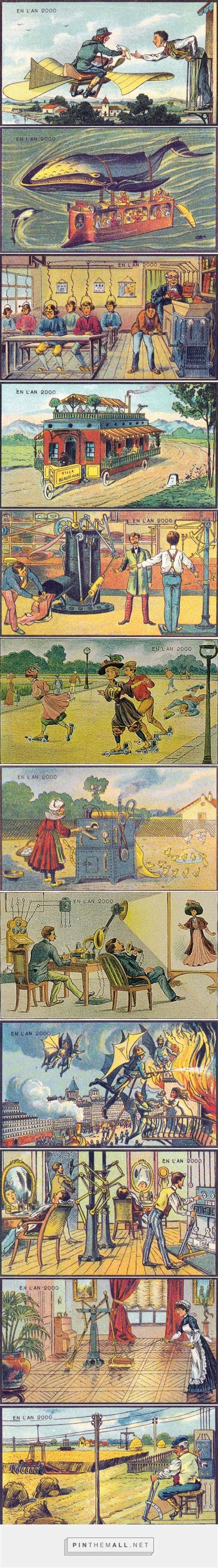 Th Century Postcards Predicted The World In The Year My Modern