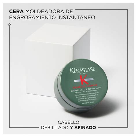 Kérastase Genesis Homme Cera Cire DÉpaisseur Texturisante Capacidad 75ml