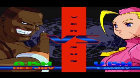 Street Fighter Alpha 3 Ps1 Arcade Mode Playthrough Dee Jay Youtube