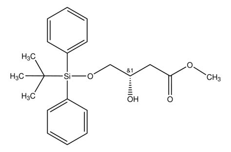 Methyl S Tert Butyl Diphenyl Silyl Oxy Hydroxybutanoate