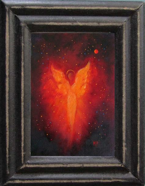 Marina Petro Adventures In Daily Painting Angel And Phoenix