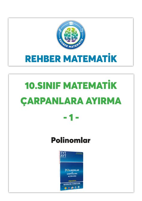 Solution Arpanlara Ay Rma Rehber Matematik Sinif Studypool