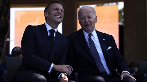 I Due Annunci Di Biden E Macron Sulla Guerra In Ucraina