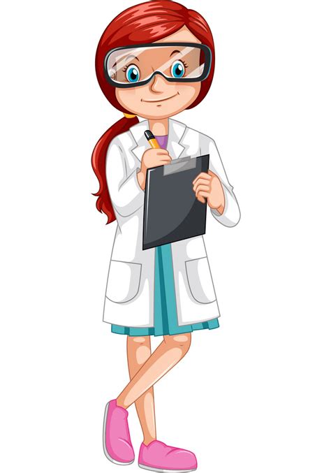 Girl Scientist clipart for free - ClipartLib