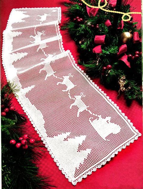 Free Christmas Filet Crochet Patterns Get Ready To Infuse Your Holiday