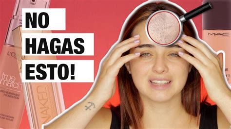 Como Elegir La Base De Maquillaje Tips Y Trucos Para Que La Base No Se Note En La Piel Youtube