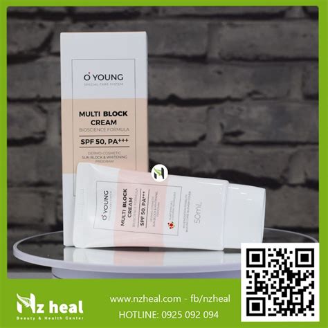 Kem Chống Nắng Bảo Vệ Da Oyoung Multi Block Cream Spf 50 Pa