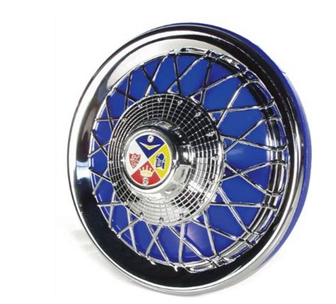 Cuppini Vespa Wheel Trim Disc Blue 10 Rim Px T5 Lml Sprint Gs Etc